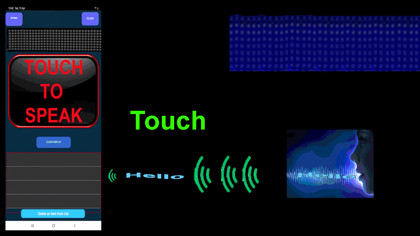 Kellyer Voice Controlled Display